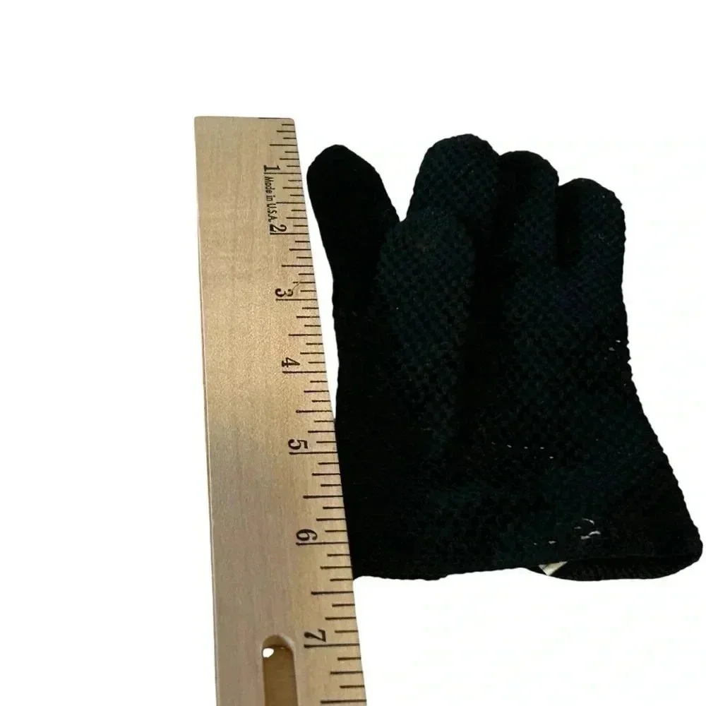 Vintage Italian Crochet Fishnet Gloves by Calvone Elegant Stretch Dress Gloves